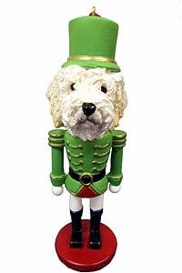 Goldendoodle Ornament Nutcracker